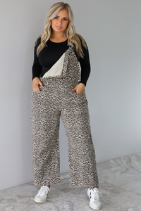 Keep It Real Overalls: Leopard