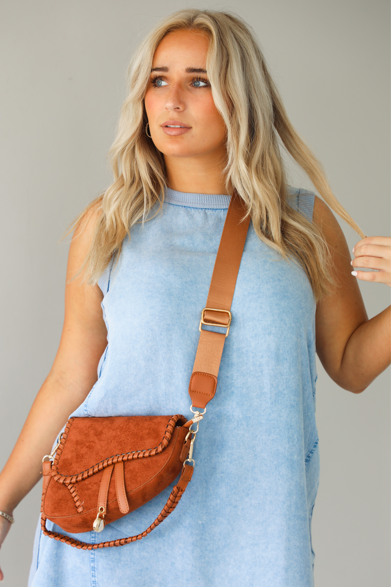 Keeping Tabs Midi Dress: Light Denim