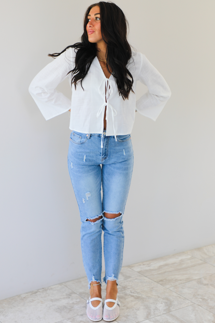 Boss Babe Top: White