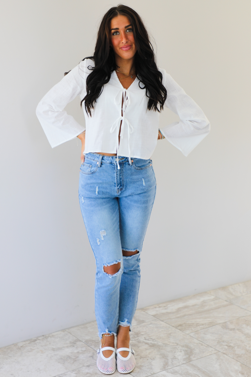 Boss Babe Top: White