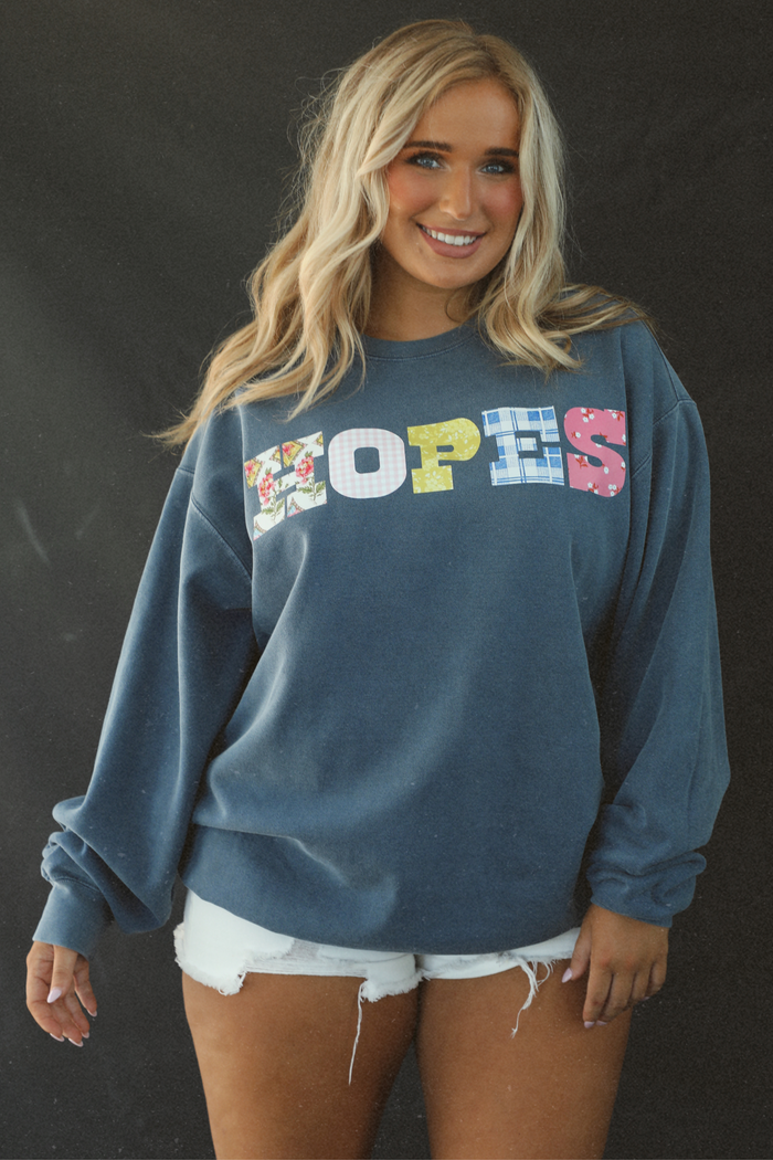 Lasso's Hope's Sweater: Blue/Multi