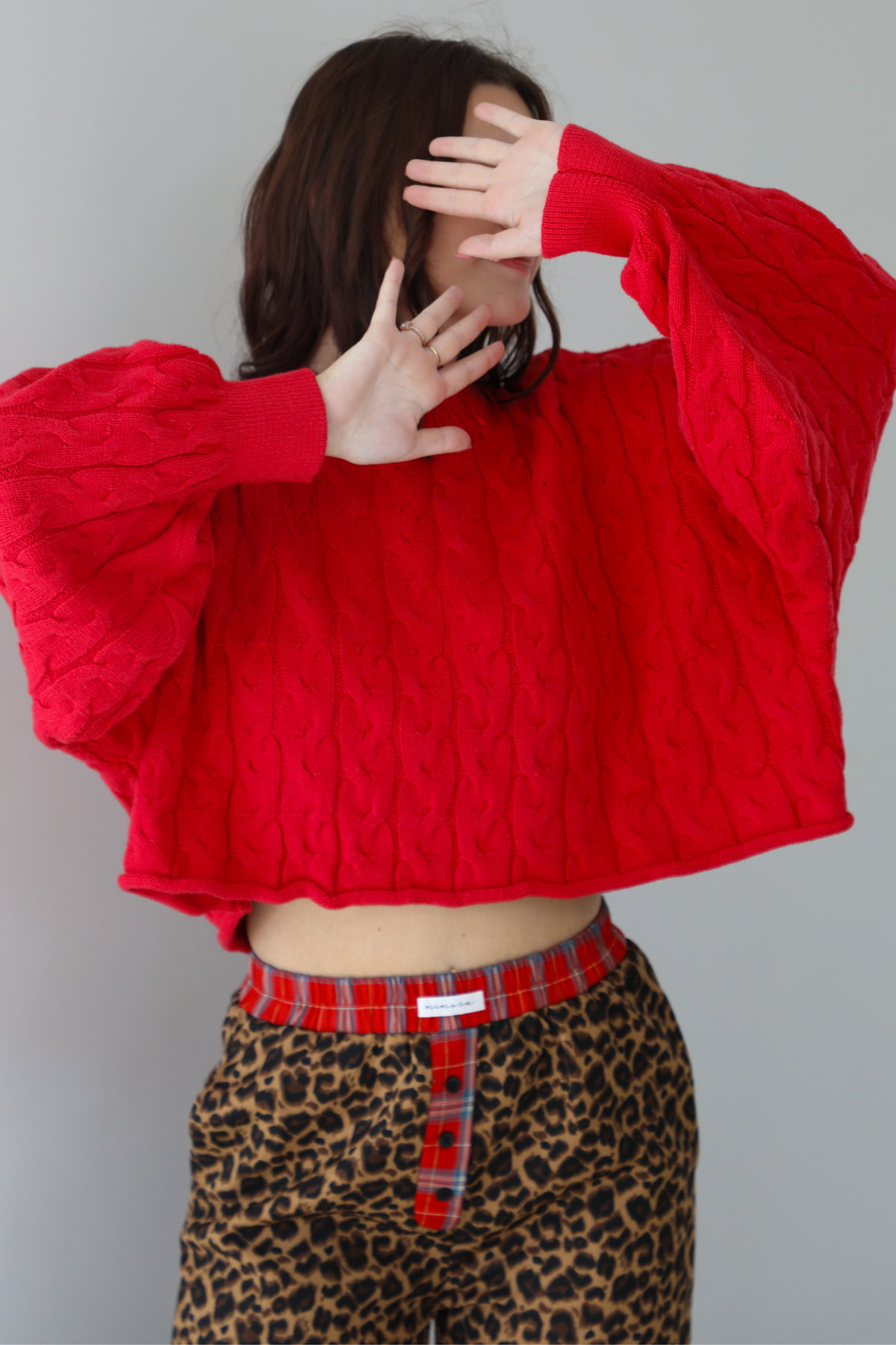 Say So Sweater: Red