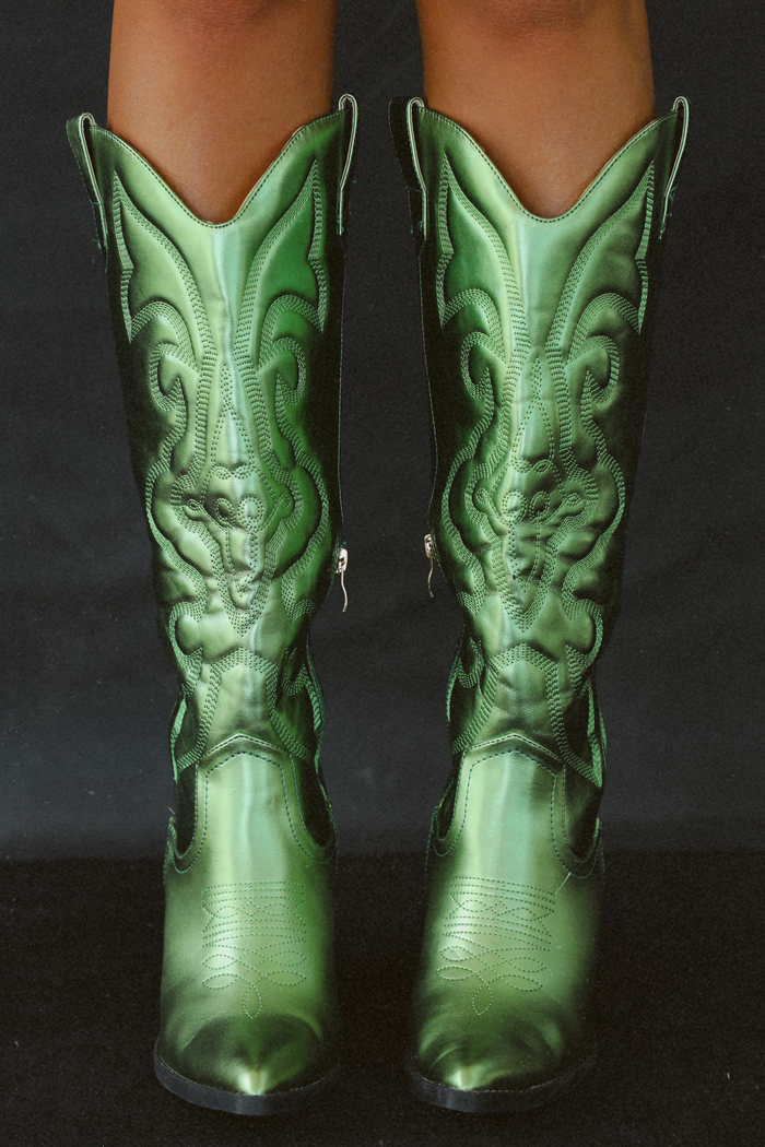 Kickin' It Boots: Green