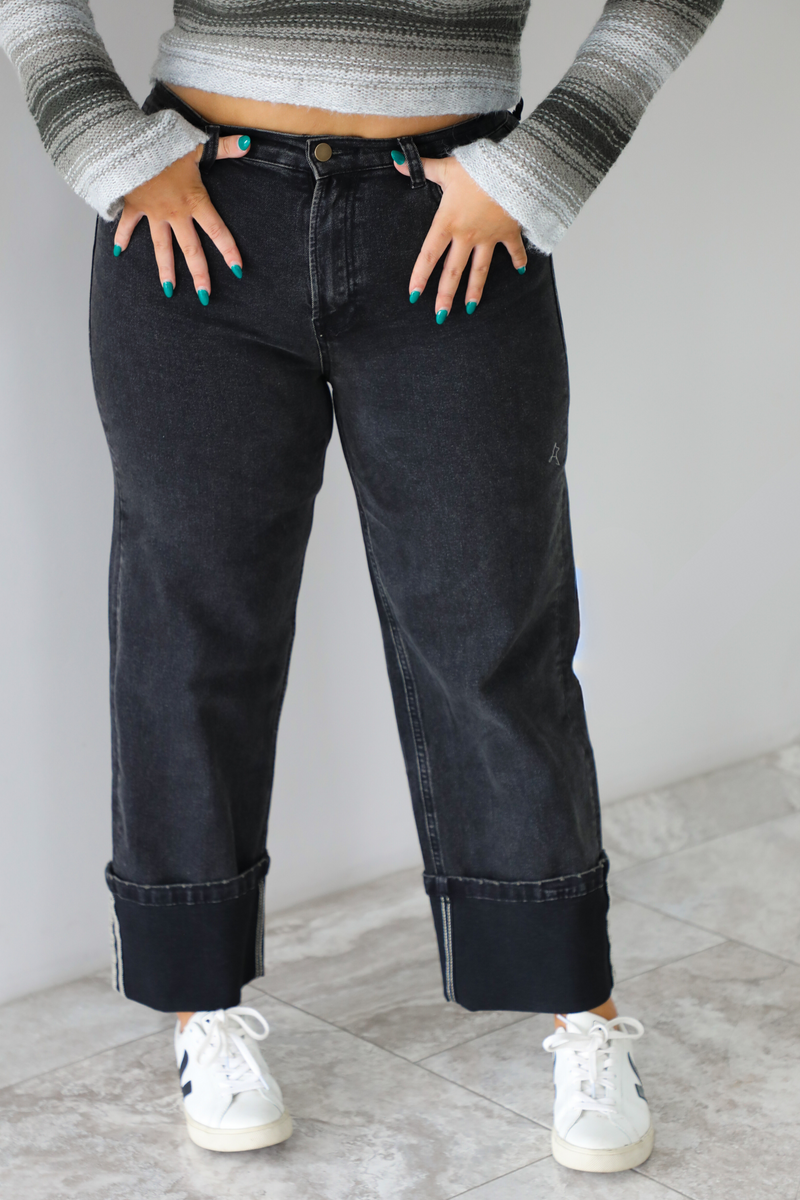 Dawn Black Denim