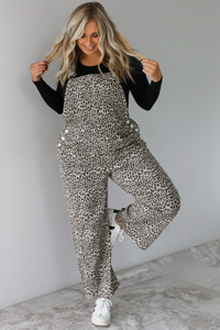 Keep It Real Overalls: Leopard